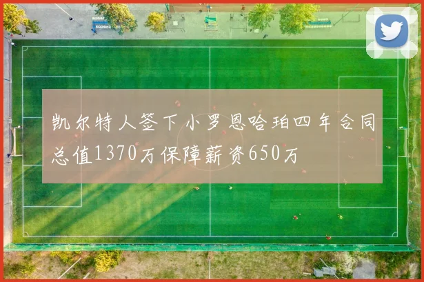 凯尔特人签下小罗恩哈珀四年合同总值1370万保障薪资650万
